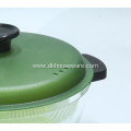 Ovenware Casserole Glass Steam Baking Pot with Lid